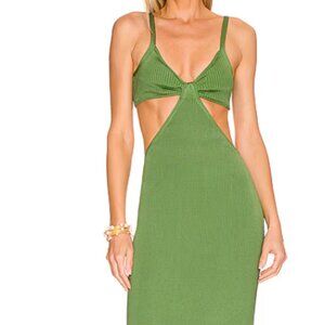 NWT Cult Gaia Serita Knit Basil Dress (Brand New With Tags)